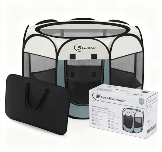 SafeKennels® Furry Fortress Dog Crate – The Indestructible, Cozy Safe Haven for Your Pup’s Naps, Playtime & Secret Hideout