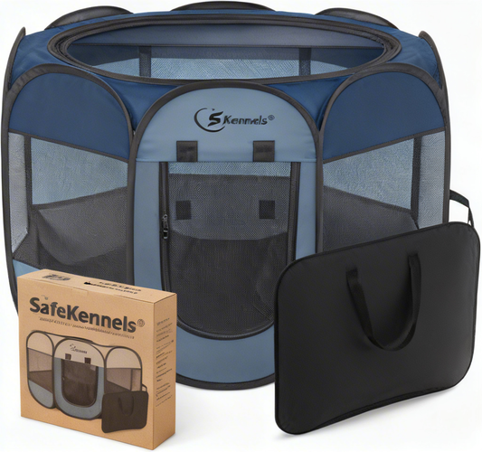 SafeKennels® Pup’s Private Fortress: Escape-Proof, Ultra-Cozy Dog Crate – Your Furry BFF’s 24/7 Safe Haven & Nap Palace