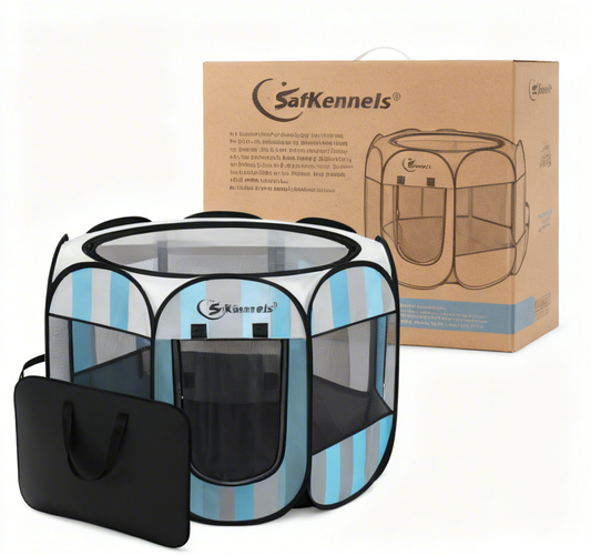 SafeKennels® Dog Crate – Your Pup’s Cozy Fortress & Luxury Nap Castle | Escape-Proof Sturdy Pet Retreat for Small to Large Breeds